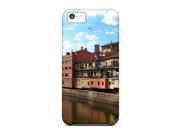 CalvinDoucet Premium Protective Hard Cases For Iphone 5c Nice Design Houses On The River Onyar Girona