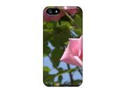 UEU19342RYzI Phone Cases With Fashionable Look For Iphone 5 5s Flamingo Pink Roses