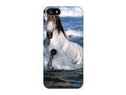 DnO27840ZmQl Snap On Cases Covers Skin For Iphone 5 5s white Horse