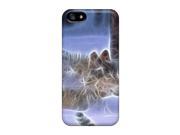 Faddish Phone Fractal Wolf Attack Cases For Iphone 5 5s Perfect Cases Covers