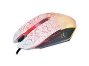 Beitas BM02 USB Wired Gaming Mouse 800 1600 2400 DPI 6D With Colorful LED Light Luminous