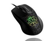 Pravix MS3043 Colorful Luminous Wired 1000 DPI Gaming Mouse