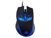 SUNT GM263 Optical Luminous USB Wired Gaming Mouse 1600DPI