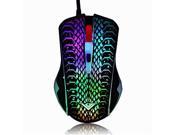 RAJFOO Colorful Mysterious Snake 2400DPI Gaming Mouse Wired Emitting Professional