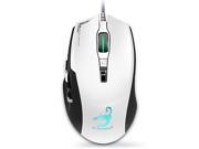 Sunsonny 800 4000DPI 11 Button 7 LED Colors Professional Ergonomics Wired Gaming Mouse White