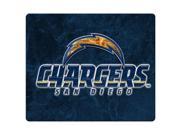 26x21cm 10x8inch personal Mousepads accurate cloth soft rubber High quality mouse movement San Diego Chargers nfl football logo