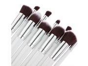 Vander 10Pcs Professional Cosmetic Makeup Tool Brush Brushes Set Powder Eyeshadow Blush Pink