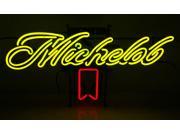Fashion Neon Sign Michelob Glass Handcrafted Real Glass Lamp Neon Light Neon Sign Beerbar Sign Neon Beer Sign 19x12