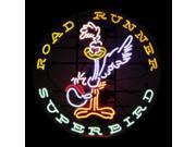 Fashion Neon Sign Road Runner Superbird Handcrafted Real Glass Lamp Neon Light Neon Sign Beerbar Sign Neon Beer Sign 24X24