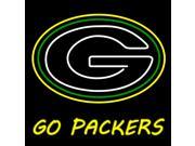 Fashion Neon Sign NFL Green Bay Packers Handcrafted Real Glass Lamp Neon Light Neon Sign Beerbar Sign Neon Beer Sign 19x15