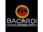 Fashion Neon Sign BACARDI bar Handcrafted Real Glass Lamp Neon Light Neon Sign Beerbar Sign Neon Beer Sign 19x15