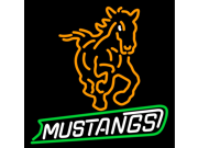 Fashion Neon Sign Cal Poly Mustangs Handcrafted Real Glass Lamp Neon Light Neon Sign Beerbar Sign Neon Beer Sign 24X20