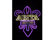 Fashion Handcraft Abita Beer Restoration Ale Neon Sign New Orleans Saints Fleur De Lis Bar Light24x20 !!!