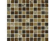 Sample of Sonoma Glass Stone Blend Pattern 1x1x8 Mosaic