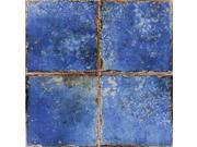 Sample of Pacifico Blue 6X6 Glazed