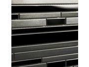 Sample of Stainless Steel 11.75x14 Interlocking Mosaic