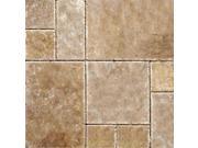Sample of Tuscany Chocolade French Pattern Paver 160 sft Tumbled