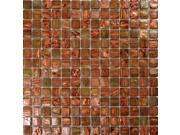 Sample of Light Brown Iridescent 3/4x3/4x4MM Mosaic Sample of Light Brown Iridescent 3/4x3/4x4MM Mosaic