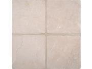 Sample of Crema Marfil 6X6 Tumbled