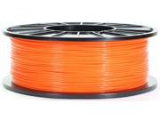 3DMakerWorld Plastic Filament PLA 4043D 1.75mm Orange 1Kg Spool Made in the USA