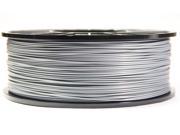 3DMakerWorld Plastic Filament ABS PA 747 1.75mm Silver 1Kg Spool Made in the USA