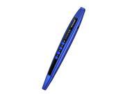 Yescool X6 professional digital voice recorder pen HD noise reduction hidden audio Dictaphones micro USB driver MP3 4GB Blue