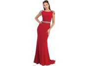 STRETCHY EVENING GOWN FORMAL PROM LONG DRESS 5 COLORS SIZES 4 16
