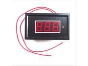 V85A 2 wire Digital AC 60 500V Voltage Meter Voltmeter Panel Home Use Display Red