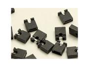 100pcs 2pin mini micro jumper for 2.54 mm Pin Header Black Standard PCB shunts