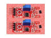 2pcs KY 024 Linear Hall Magnetic Module for Arduino AVR PIC