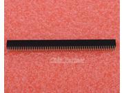 10pcs 2x50Pins 1.27mm Double Row Female Pin Header
