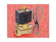 3 8 Electric Gas Water Solenoid Valve 12 V DC 12V Normally open