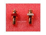 One Pair CMC 816 RCA terminals Amplifier Copper Gold Plated RCA socket Plug