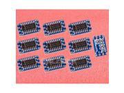 10pcs MCU mini RS232 MAX3232 to TTL Level Pinboard Converter Board for arduino