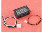 Red LED Panel Meter DC 0 To 10A Mini Digital Ammeter With box