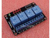 1pcs 4 Channels 5V Relay Module For 51 ARM PIC AVR DSP MSP430