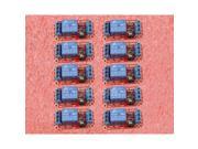 10pcs 1 Channel Relay Module with Optocoupler H L Level Triger for Arduino 12V