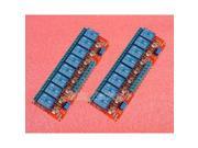 2pcs 5V 8 Channel Relay Module with Optocoupler H L Level Triger for Arduino
