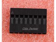 100pcs Dupont Head 2.54mm 8P 1x8P Dupont Plastic Shell Pin Head