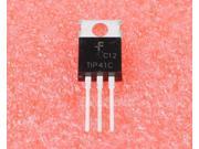 10pcs TIP41C TIP41 Power Transistor NPN 100V 6A 65W TO 220 Transistors