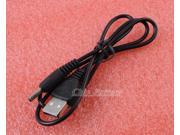 USB 2.0 A to 3.5mm Barrel Connector Jack DC Power Cable 0.7m