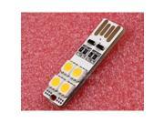 Warm White 5050 SMD LED USB Light Board Double Sided USB Interface 100Ma 5V 0.5W