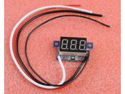 Green LED Panel Meter DC 0 To 5A Mini Digital Ammeter