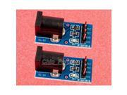 2pcs DC Power Apply Pinboard 5.5x2.1mm Adapter Plate New