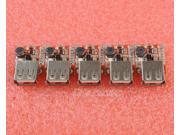 5PCS 3V to 5V 1A USB Charger DC DC Converter Step Up Boost Module for MP4 Phone