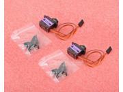 2pcs MG90S Metal Geared Micro Tower Pro Servo For Plane Helicopter Boat Car
