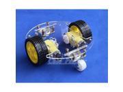 2WD V8 Smart Car Chassis Robot Detection Rate Tracking Coded Disc Remote Control