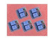 5pcs 5V 2 Channel Relay Module Low Level Triger Relay shield for Arduino