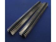 3PCS Gilded 3x40 Pin Straight Row 2.54mm Round Male pins Header for Programmer