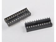 10pcs DIP narrow 24 pins IC Sockets Adaptor Solder Type Socket Precise